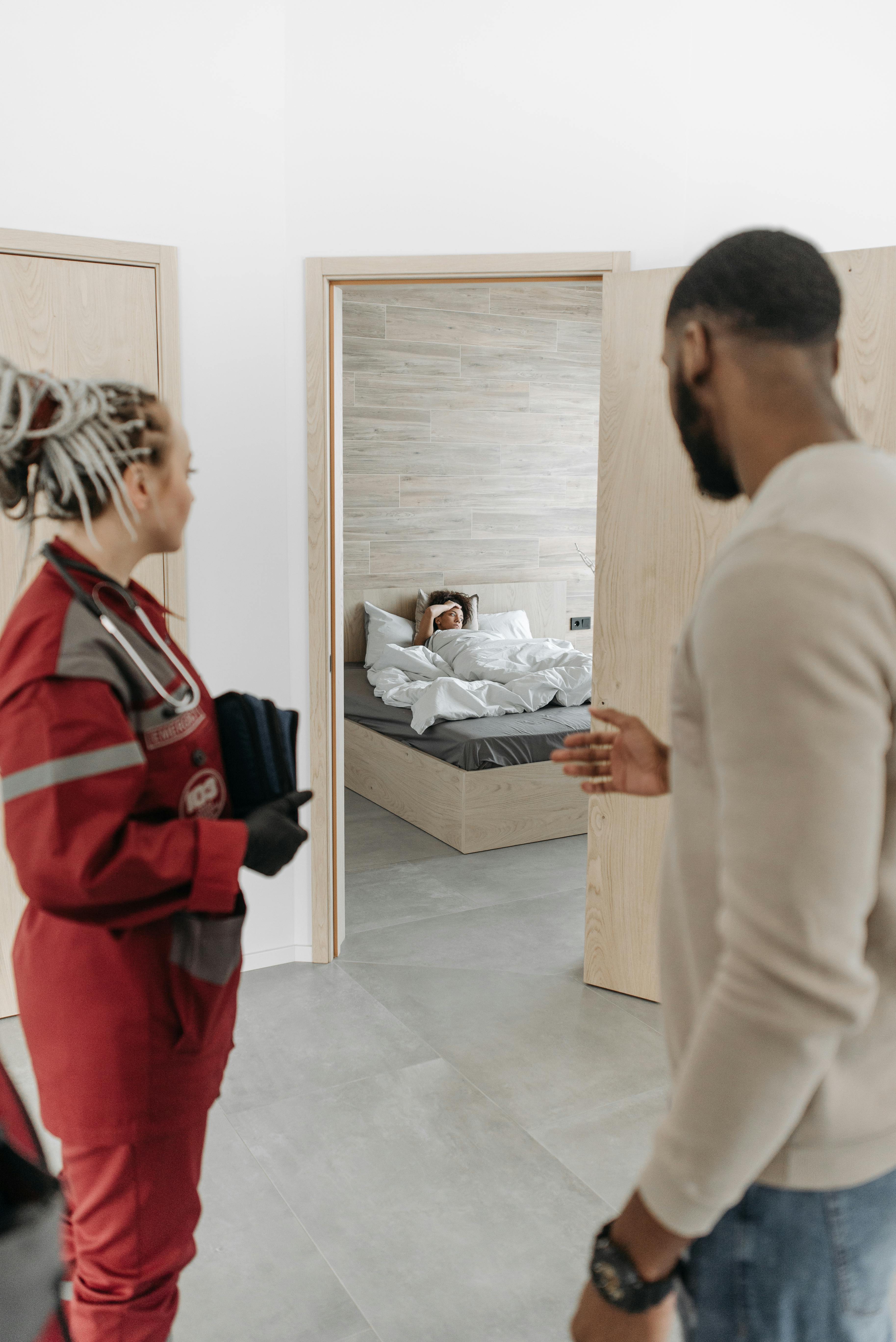 Healthcare professional at work